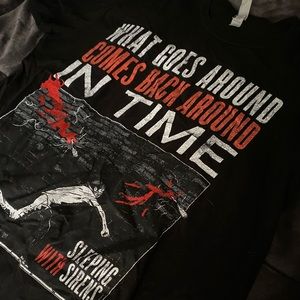 Sleeping With Sirens “what goes around” tee